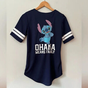 Disney Stitch Baseball Jersey Women’s  Size Small